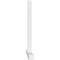 Ekena Millwork Eugene Architectural Grade PVC Gable Bracket, 108"W x 54"H x 4"D x 4"F, 12/12 Pitch GBP108X54X0404EUG00 - alternate 4